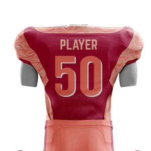 Uniforme de fútbol americano transpirable con logotipo personalizado, ropa deportiva profesional, uniforme de fútbol americano para venta en línea - Product Image 5