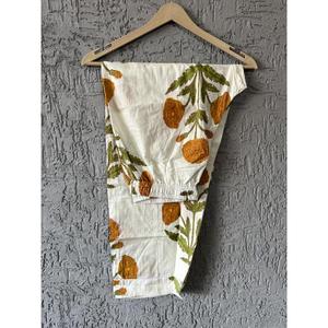 Conjunto de ropa de noche de algodón indio Pj, traje de noche de algodón suave, conjunto de pijama estampado a mano, ropa de dormir para mujer, vestido de dormir - Product Image 2