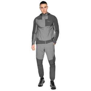 High Quality Custom Wholesale <b>Zip</b> <b>up</b> <b>Jacket</b> And Nylon Pants Two Piece Set Streetwear Nylon Windbreaker Tracksuit Set - Product Image 1