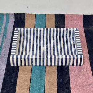 Bandeja de Servicio Moderna con Incrustaciones de Hueso Hecha a Mano, de Alta Demanda, para Uso en el Hogar, Restaurantes, Baños y Vajilla - Product Image 3