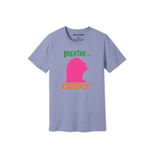 Thèmes de gentillesse imprimer 100% t-shirt en tissu de coton 160-180 à lourd GSM 12 couleurs disponibles Personnalisé votre propre conception et placement - Product Image 2