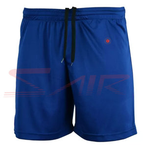 กางเกงขาสั้นออกกำลังกายผ้าแคนวาสปักโลโก้ตามสั่งสำหรับผู้ชาย ผ้าฝ้าย 100% สไตล์ลำลอง ใส่เล่นกีฬา ฟิตเนส วิ่ง ออกกำลังกาย ระบายอากาศได้ดี ลายเรียบ - Product Image 2