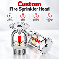Tête de sprinkler anti-incendie sur mesure de l'usine Kunan pour bâtiments commerciaux et industriels
