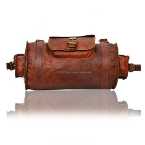 Sac de voyage en cuir unisexe, pour bagages, multi-usages, fait à la main, offre spéciale, 6 pièces - Product Image 2