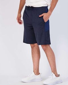 Pantalones cortos clásicos informales para gimnasio para hombre, pantalones cortos deportivos informales para hombre con bolsillos con cremallera - Product Image 4