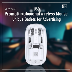 Mirabek Custom <b>USB</b> Promotional Wireless <b>Mouse</b> Unique Gadgets for Advertising - Product Image 3