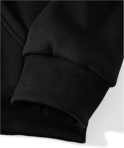 Sweatshirt à capuche zippé Western Streetwear d'hiver pour hommes, pull à manches longues avec graphiques en relief et techniques brodées - Product Image 5