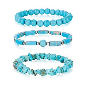 3pcs Trendy Rose Quartz Crystal Women's Bangle <b>Bracelet</b> Set 8mm Natural Gemstone Stretch <b>Healing</b> Stone Jewelry Gift - Product Image 5