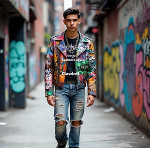 Fabricant de veste en cuir végétalien | Fournisseur de vêtements en cuir durables de styles personnalisés sans cruauté | Vestes et image de marque personnalisées - Product Image 1