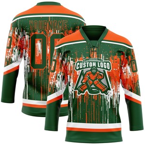 Maillot de hockey en polyester durable avec col en dentelle pour l'entraînement et les matchs - Product Image 2