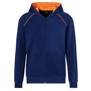 Sudadera con capucha lisa con cremallera para hombre, de palangre Sudadera con capucha, sudadera informal con capucha de lana suave, ropa superior, Chaqueta de manga larga a la moda, Sudadera con capucha - Product Image 1