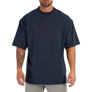Dropped Shoulder Tee <b>Shirt</b> Custom Logo New Arrival Softest 100% Cotton Oversized Hip Hop T <b>Shirt</b> <b>Men's</b> - Product Image 6