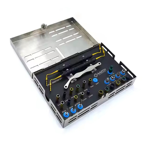 MEDICAB Kit principal de sinus dentaire avec perceuses d'approche latérale Bouchon de levage des sinus Outils d'implant chirurgical manuel Acier certifié CE - Product Image 2