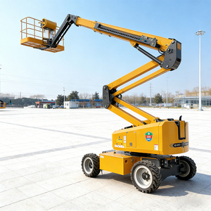 Plataforma de Trabajo Aérea Eléctrica Hidráulica Autopropulsada con Brazo Articulado, Motor de 250 kg, 21 m, Rotación de 360 Grados, Sistema Totalmente Hidráulico para - Product Image 4