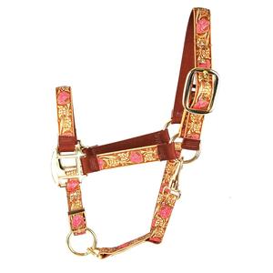 Alta calidad inglés sillín caballo Halter blanco súper suave cuero duradero y hardware de nailon mostrar uso multiusos - Product Image 6