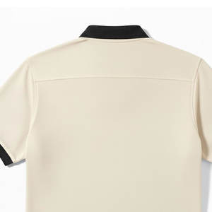 Tissu léger en molleton tricoté pour chemise, col ouvert style Johnny, coupe décontractée, personnalisable pour vêtements de villégiature haut de gamme, sensation de vacances - Product Image 6