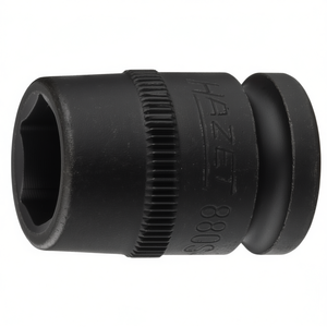 Hazet 3/8'' 6-Point Square <b>Impact</b> <b>Socket</b> with Traction Profile Pneumatic Tools Accessory and Part - Product Image 2