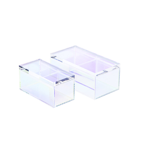 بيع بالجملة حجم قوس قزح الاكريليك قزحي الألوان الاكريليك صندوق عرض <span class=keywords><strong>Lucite</strong></span> الاكريليك - Product Image 5