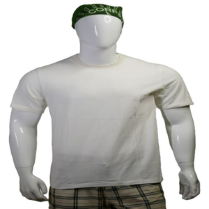 T-shirt pour homme personnalisable 100% coton col rond coupe classique lavé de haute qualité tricoté lourd uni manches courtes 230g - Product Image 1