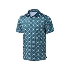 Polo en blanco de alta calidad, polo deportivo bordado personalizado, camisetas polo de punto en seco para hombre - Product Image 5