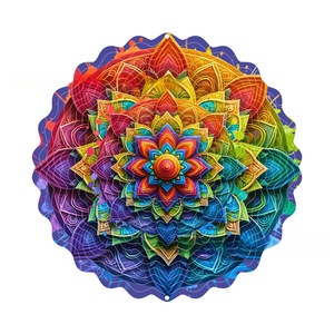 Nouveau Produit Wind Spinner Garden Decor Sublimation House 12 Inch Blank Butterfly 30cm With Great Price - Product Image 1