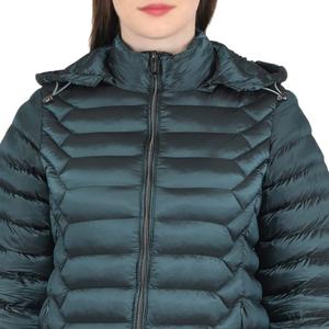 Your Own Logo Design Abrigo acolchado transpirable de invierno para mujer Chaquetas acolchadas largas y ligeras de mejor estilo - Product Image 5