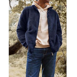 Nouveau design personnalisé veste polaire Sherpa vestes universitaires à la mode veste polaire extérieure pour homme et femme - Product Image 4