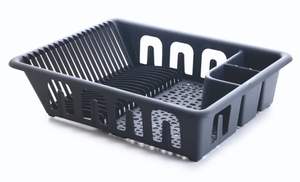 High quality Plastic <b>Drain</b> <b>Rack</b> Fast Drying Space Saving Durable Material Kitchen Counter Dish Drying Solution Easy Clean - Product Image 6