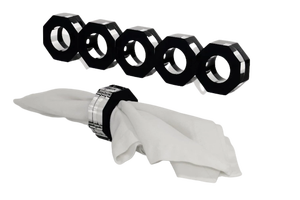 Ronds de serviette de conception fabuleuse avec des accessoires de table à manger de fleur porte-serviettes en acrylique de conception fantaisie nouveau Design - Product Image 6