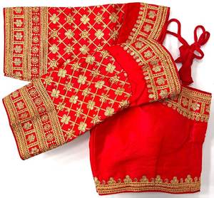 Blusa De Diseñador Con Secuencia De Brillo, Trabajo De Jari Y Dori - Product Image 2