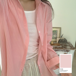 Bien fait vente chaude décontracté vêtements quotidiens bonne qualité chemise vêtements ont chemise à rayures - Product Image 2