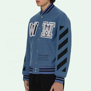 Veste universitaire confortable, imperméable, à capuche, avec logo en cuir sur le devant, pour les sports scolaires, décontractée, pour l'hiver - Product Image 4
