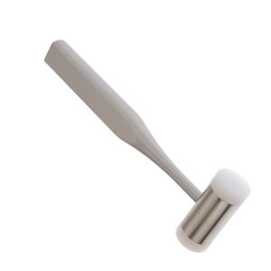 Meilleure qualité Maillet d'hydromel Nylon bouchons remplaçables 7 12 pouces en acier maillet d'os dentaire marteau chirurgical orthopédique - Product Image 4