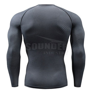 MMA ชุดป้องกันผื่นพร้อมคุณสมบัติระบายอากาศพิมพ์โลโก้ตามสั่งแบบมืออาชีพ - Product Image 2