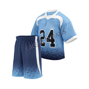 Maillots de crosse réversibles personnalisés 100% ensemble uniforme de crosse en polyester avec sublimation vêtements de volley-ball - Product Image 1
