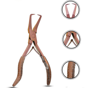 Kit de alicates de extensión de cabello de acero inoxidable para salón de belleza profesional, alicates de extensión de cabello de producto de alta demanda - Product Image 6