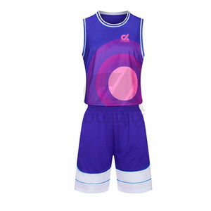 Uniformes de basket-ball personnalisés pour adultes - Vente chaude OEM Nouveau design Maillots sublimés Vêtements de sport respirants Kits d'équipe personnalisés - Product Image 2
