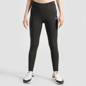 Leggings de compression GA Core (Olive) en tissu tricoté pour l'entraînement - Product Image 1