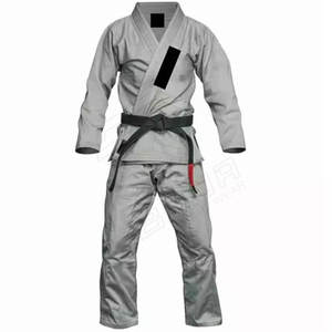 Traje de BJJ al por mayor de fabricante OEM a precio barato | Ropa de artes marciales Karate BJJ uniforme informal elástico 100% algodón para hombres y mujeres - Product Image 2
