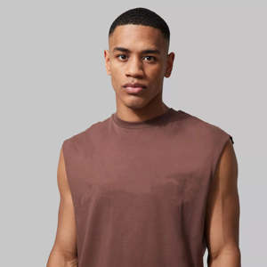 Camisetas sin Mangas Personalizadas de Fábrica a Precio Económico, Ajustadas, Lisas, de Algodón, de Secado Rápido, Transpirables, para Hombre, de Alta Calidad - Product Image 2