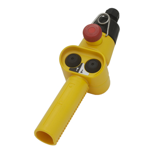 Estación de control auxiliar, accesorio práctico y compacto, 1 Seta, 2 actuadores, 2 interruptores de velocidades - Product Image 1