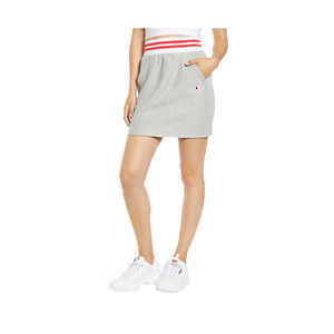 Falda Deportiva Champion Varsity para Niñas, Color: Gris Oxford, 100% Auténtica - Product Image 1