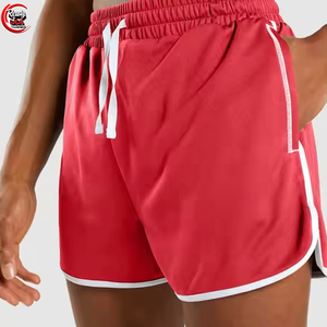 กางเกงขาสั้นผ้าคอตตอนขาสั้นสำหรับผู้ชาย, กางเกงตาข่ายกีฬาแบบหลวมแห้งเร็วขนาดใหญ่ลาย100% สำหรับใส่วิ่งและบาสเก็ตบอล - Product Image 3