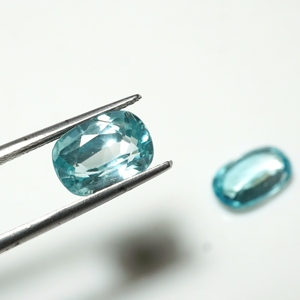 เบาะเพชรสังเคราะห์สีฟ้าสำหรับทำเครื่องประดับ - Product Image 3