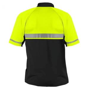 Protective Wholesale Solid Hi <b>Vis</b> Security Work Construction Reflection Safety <b>High</b> Visibility 100% Cotton Long Sleeve - Product Image 5