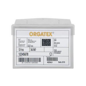 Portadocumenti con flap protettivo, da appendere, DIN A4 orizzontale, Grigio Chiaro, 10 pz. / Confezione.- SD021-07 - Product Image 1