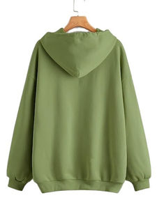 <b>Mens</b> Fashion <b>Hoodie</b> 100 Percent Cotton Solid Color Zipper <b>Hoodie</b> Comfortable Plain Dyed Wholesale - Product Image 3