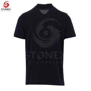 Polos d'affaires de haute qualité pour hommes T-shirts polo à manches courtes en coton avec logo personnalisé pour hommes - Product Image 4