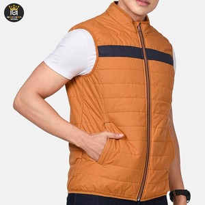 Chaleco acolchado personalizado para hombre, chaleco acolchado a la moda, chaleco plegable, chaqueta media sin mangas para hombre, chaqueta de invierno - Product Image 2