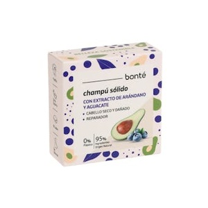 Shampoo solide Bont à l'extrait de myrtille et d'avocat 50g - Product Image 1